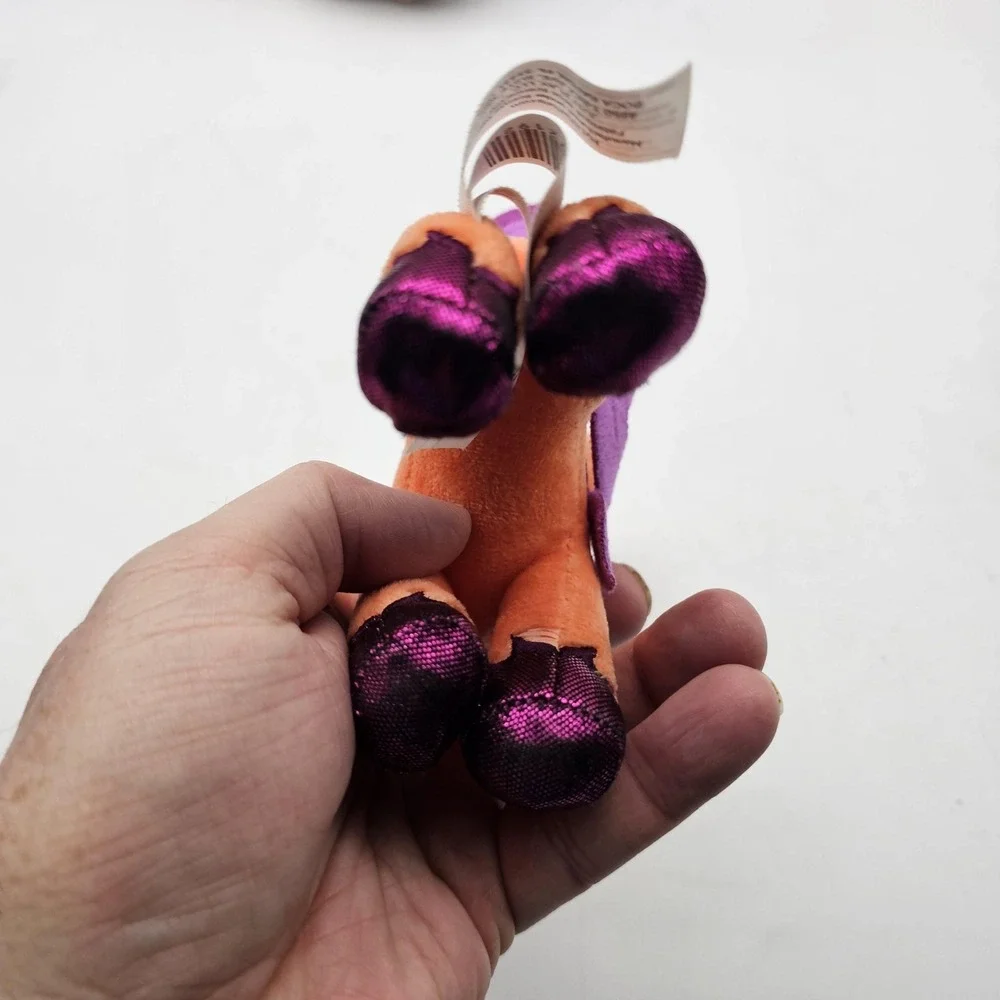 My Little Pony Sunny Starscout Horse Plush Stuffed Toy Small‎ Orange Purple Cute